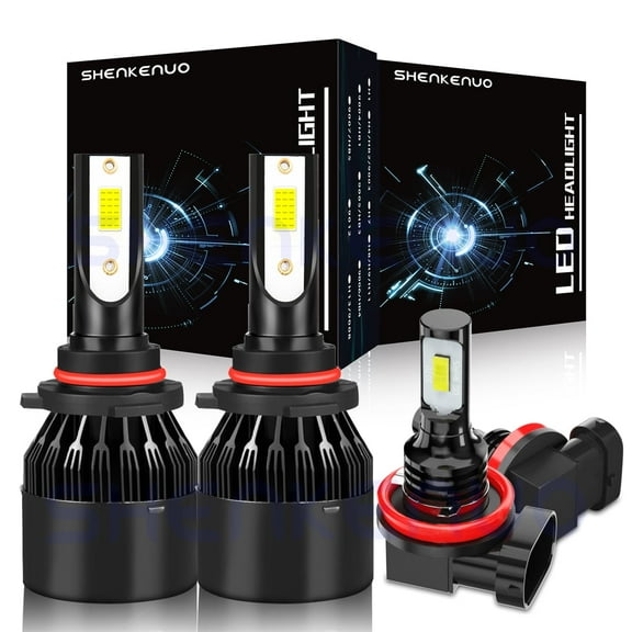 For 2016-2018 Toyota RAV4 LED Fog Light Bulbs 9012 High/Low Beam H11 H8 Fog Light 6000k 4pcs