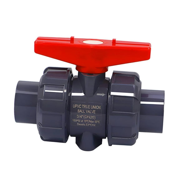 Válvula de bola completa de unión verdadera con puerto completo Ligero de 3/4 pulgadas (DN20) Barril de lluvia Spigot Water Barrel Diverter para