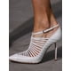 thumbnail image 5 of New Fashion Pointed Toe Cutout Pumps Sandals Sexy Stiletto Buckle Strap White High Heels Party Wedding Women'S Shoes Gladiator, 5 of 5