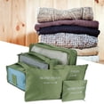 thumbnail image 4 of Bolsa De Embalaje 6 Unids/set Almacenamiento Ropa Clasificación Equipaje, 4 of 7