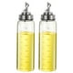 thumbnail image 1 of Botella de vinagre y aceite de 500 ml, dispensador de aceite de acero inoxidable y recipiente de vidrio para botella de aceite de oliva para barbacoa, cocina, barbacoa, pasta, a prueba de fugas y, 1 of 6