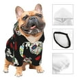 thumbnail image 3 of KLL PUG for Basic Dog Hoodie - Pet Hoodie Sweater with Leash Hole - Cute Dog Sweatshirt - Pet Clothes Hooded Sweatshirt for Dog & Cat -XX-Large, 3 of 8