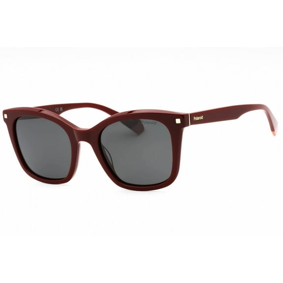 Polaroid Core PLD 4110/S/X 0LHF M9 Women's Burgundy Sunglasses