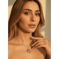 thumbnail image 2 of SilverCloseOut Flower of Life Colorless CZ Necklaces 925 Sterling, Sterling Silver, 2 of 7