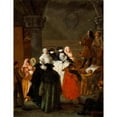 thumbnail image 3 of Pietro Longhi 15x18 Black Modern Framed Museum Art Print Titled - The Quack Doctor (After 1763), 3 of 5