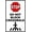 Warning Sign 3, variant on Warning Stop Do Not Block Crosswalk Sign 8"x12" - Rust-Proof Vintage Metal for Homes, Cafes Farms Home Business
