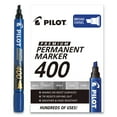 thumbnail image 2 of Pilot Premium 400 Permanent Marker, Broad Chisel Tip, Blue, Dozen -PIL44116, 2 of 2