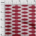 thumbnail image 1 of oneOone Viscose Chiffon Fabric Plus Sign Kasuri Print Fabric By The Yard 42 Inch Wide, 1 of 4