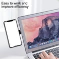 thumbnail image 4 of Huanledash Magnetic Holder Universal Telescopic Portable Dual Screen Laptop Side Mount Phone Bracket for Desktop, 4 of 8