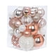 thumbnail image 1 of 36 colgantes decorativos irrompibles para árbol de Navidad. Champán blanco, 1 of 9