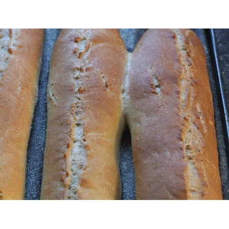- LAMINATED POSTER Baked Baking French Food Bread Bakery Traditional Poster Print 24 x 36