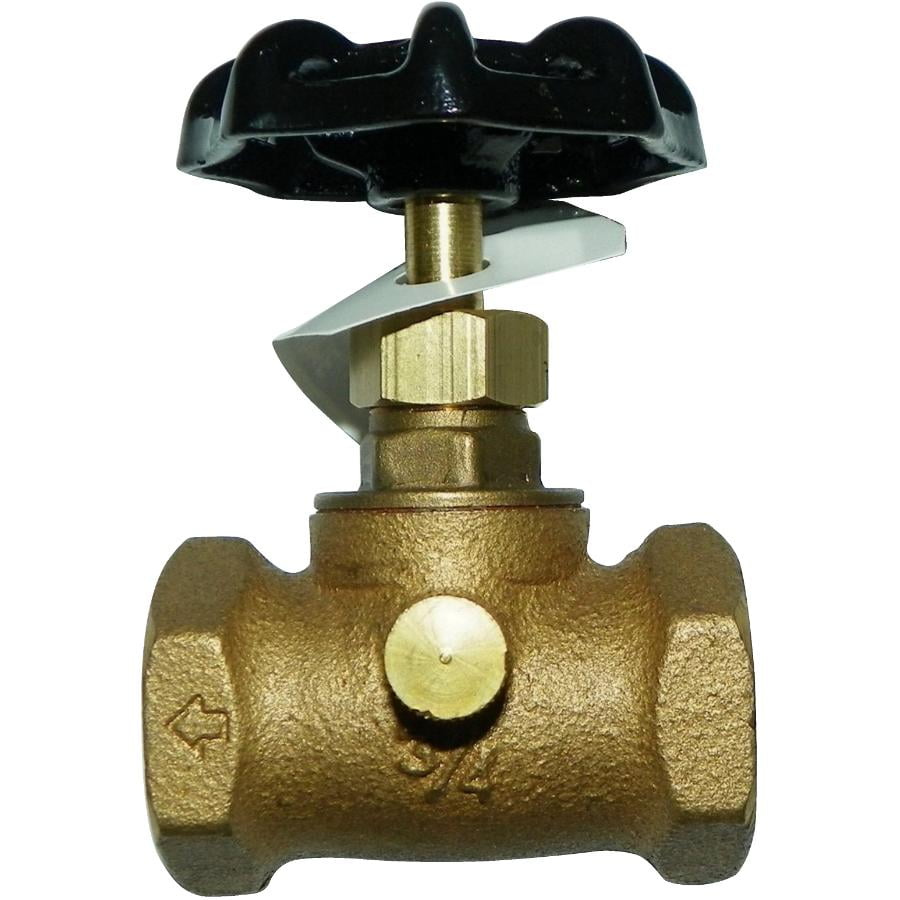 3/4" IPS Straight Stop Valve, with Drain Walmart Canada
