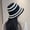 D-310 black stripe, variant on SikaFu Sunwing Straw Hat Female Summer Grass Capital Copy Fisherman Hat Fisherman Fisherman's Fashion Various Sun -Sun -Sun -Suns Traveling Hat
