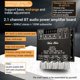 thumbnail image 2 of MT21S 2X50W + 100W Subwoofer 2.1 Canal Placa Amplificadora de Potencia Digital AUX 12V 24V Audio EstéReo Bluetooth 5.1 Bajo, 2 of 5