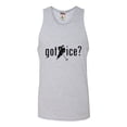 thumbnail image 1 of Adult Got Ice? Hockey Lovers Sleeveless Tank Top Cotton T-Shirt, 1 of 1
