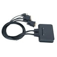 thumbnail image 4 of Conmutador KVM con interfaz multimedia HD, conmutador KVM USB de 2 puertos Conmutador KVM Puertos Conmutador USBKVM Valor inmejorable, 4 of 9