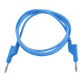 thumbnail image 2 of Cable de Prueba de Enchufe Banana de Silicona 1M 4 Mm para Pinza de Multímetro Azul perfecl, 2 of 6