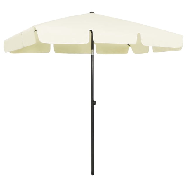 vidaXL Parasol Extérieur Hauteur Réglable Inclinable pour Jardin