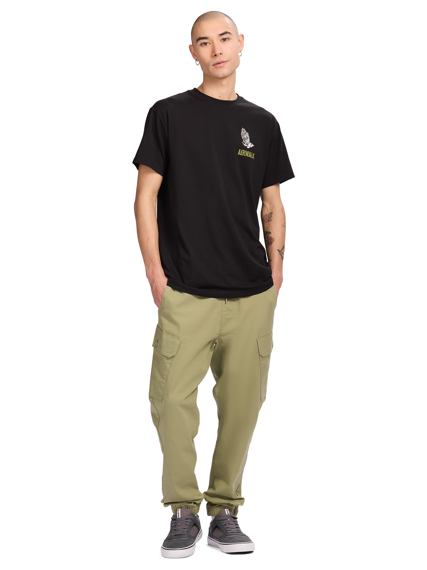 Airwalk Men's and Big Men's Short Sleeve Graphic T-Shirt, Sizes XS- 3XL