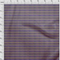 thumbnail image 3 of oneOone Tissu en Soie Tabby à Rayures Imprimé Bloc 42 Pouces de Large, 3 of 4