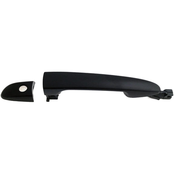 Dorman 79983 Front Driver Side Exterior Door Handle for Specific Mazda Models, Smooth Black