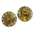 thumbnail image 1 of 2x Luminous Wall Clock Night Lights 12''/30cm Creative StyleA and StyleC Zulema none, 1 of 7