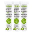 thumbnail image 1 of Delon Premium Cosmetic Cotton Rounds 100 Count (Pack Of 3), 1 of 1