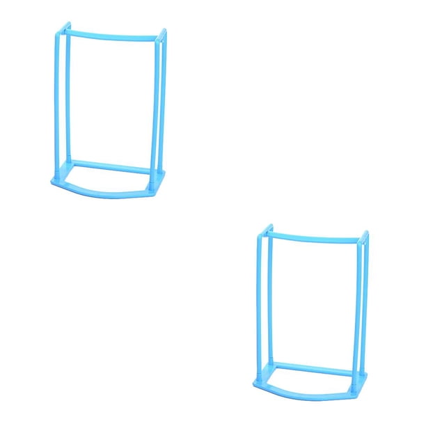 Percha para abrigos Inteprter soporte de almacenamiento organizador de ropa lavandería color Blanco verde Azul rosa