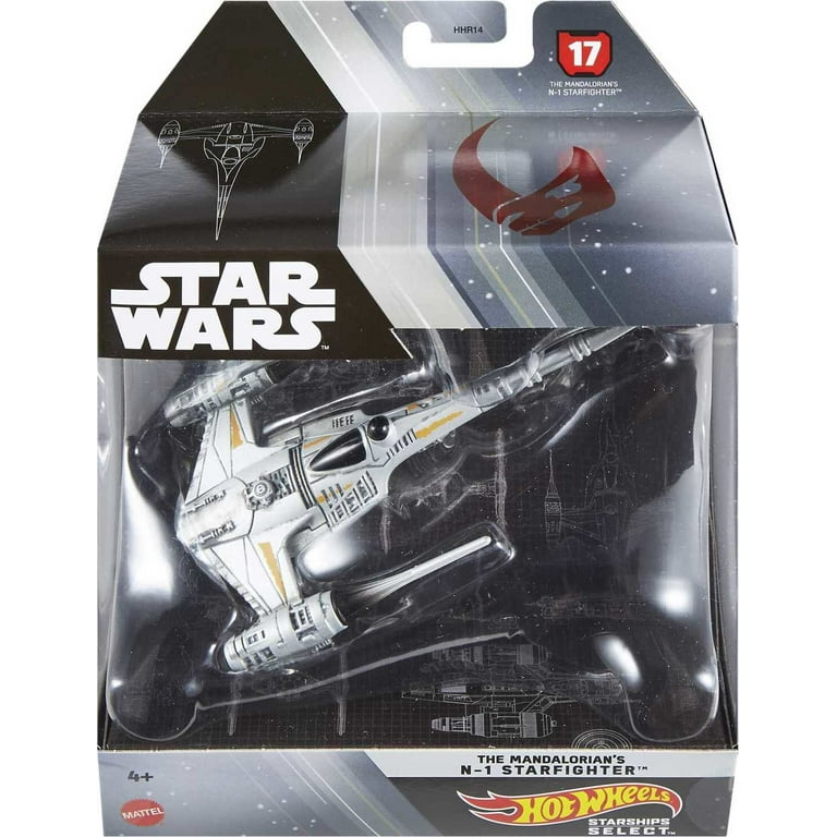 Hot Wheels Star Wars Premium Replica Rocket Spaceship Play Vehicles Gift for Adults Collectors 0.32 lb