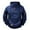 Blue, variant on Long Sleeve Shirts for Men Men Winter Hooded Sweatshirt Solid Color Long Sleeve Knitted Jacquard Fabric Pocket Sweatshirt Top Glitter Tall Mens Hoodie Band Slipper Nonslip Band Hoodie Sweater Blue S