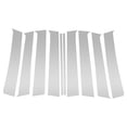 thumbnail image 1 of Moldura de ventana del pilar de la puerta Unique Bargains para Lincoln MKT 2010-2015, pegatina antiarañazos para los postes de la puerta exterior, 9 piezas, negra, 1 of 7