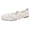 White, variant on Willtoo Mesh Ballet Flats for Women Closed Toe Bowknot Floral Mary Jane Shoes Casual Lace Dress Flats Shoes