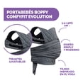 thumbnail image 2 of Boppy Canguro Ajustable ComfyFit Evolution Gris gris Mediano, 2 of 7