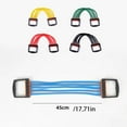 thumbnail image 4 of Greeniant Expansor de pecho, banda estiradora de tracción, ejercitador muscular desmontable, equipo de fortalecimiento para practicar ejercicio de fuerza Accesorios para máquinas de ejercicios Rojo Greeniant OD028525-03, 4 of 6
