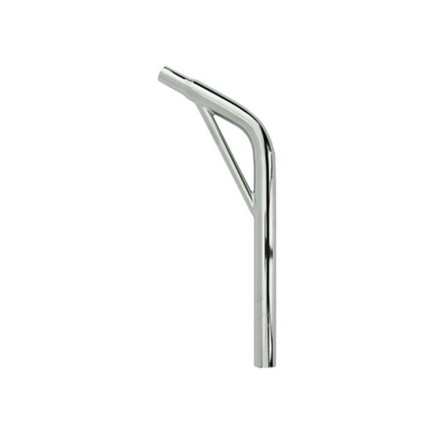 Chrome LayBack Steel Bike Seat Post with Support Steel 27.2mm. Bicycle