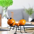 thumbnail image 3 of Cheapark Iron Ant Figurine Decor Metal Ant Wall Hanging Ornament for Indoor Wall Patio Garden Pastoral Style Home Garden Decorative Craft, 3 of 4