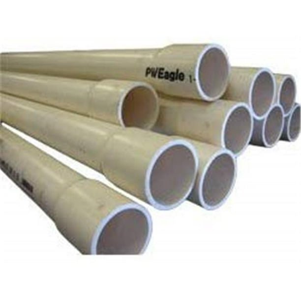 Heritage Plastics 125X20SCH40B 1.25 in. x 20 ft. Pipe Schedule 40 Bell