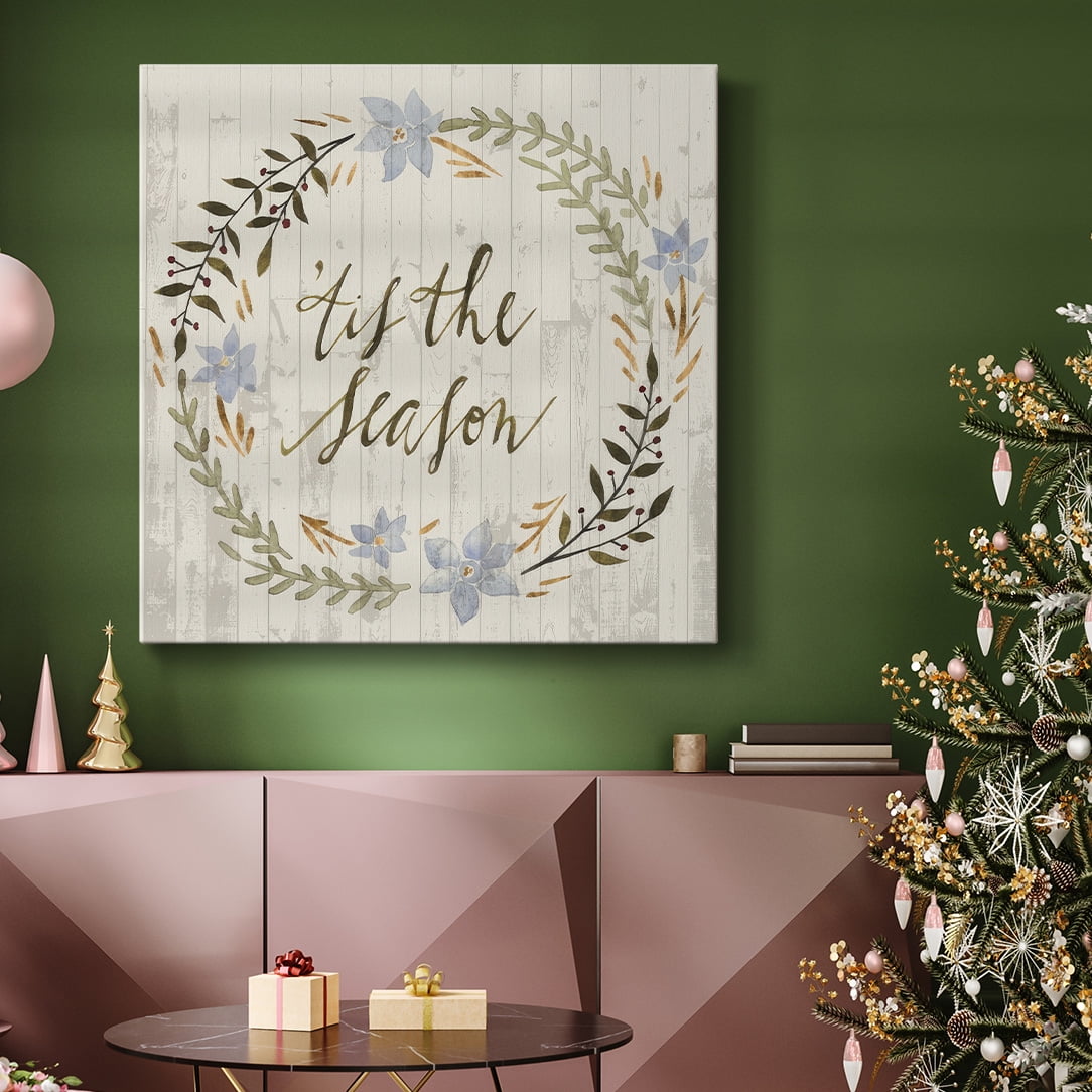 Rustic Christmas IV- Gallery Wrapped Canvas
