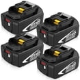 thumbnail image 1 of Batería Fhybat BL1860B 18 V 6000 mAh para Makita 18 V (paquete de 4), 1 of 7