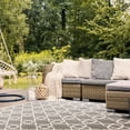 thumbnail image 5 of SAFAVIEH Courtyard Carol Geometric Indoor/Outdoor Area Rug, 5'3" x 7'7", Grey/Beige, 5 of 12