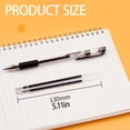 thumbnail image 7 of CoreLiving Gel Ink Pen Refills Blue, 0.5 mm Fine Point Smooth Writing Rollerball Style Refills, Non-Bleeding Through Paper Liquid Ink, Long Lasting Refillable Pen Kit, 150 Count, 7 of 7
