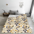 thumbnail image 5 of Sikiie Snake And Floral Ultra-Soft Micro flannel Blanket Luxury All Seasons Warm Blanket for Bedding Sofa and Travel (4 sizes)-50"x40", 5 of 7