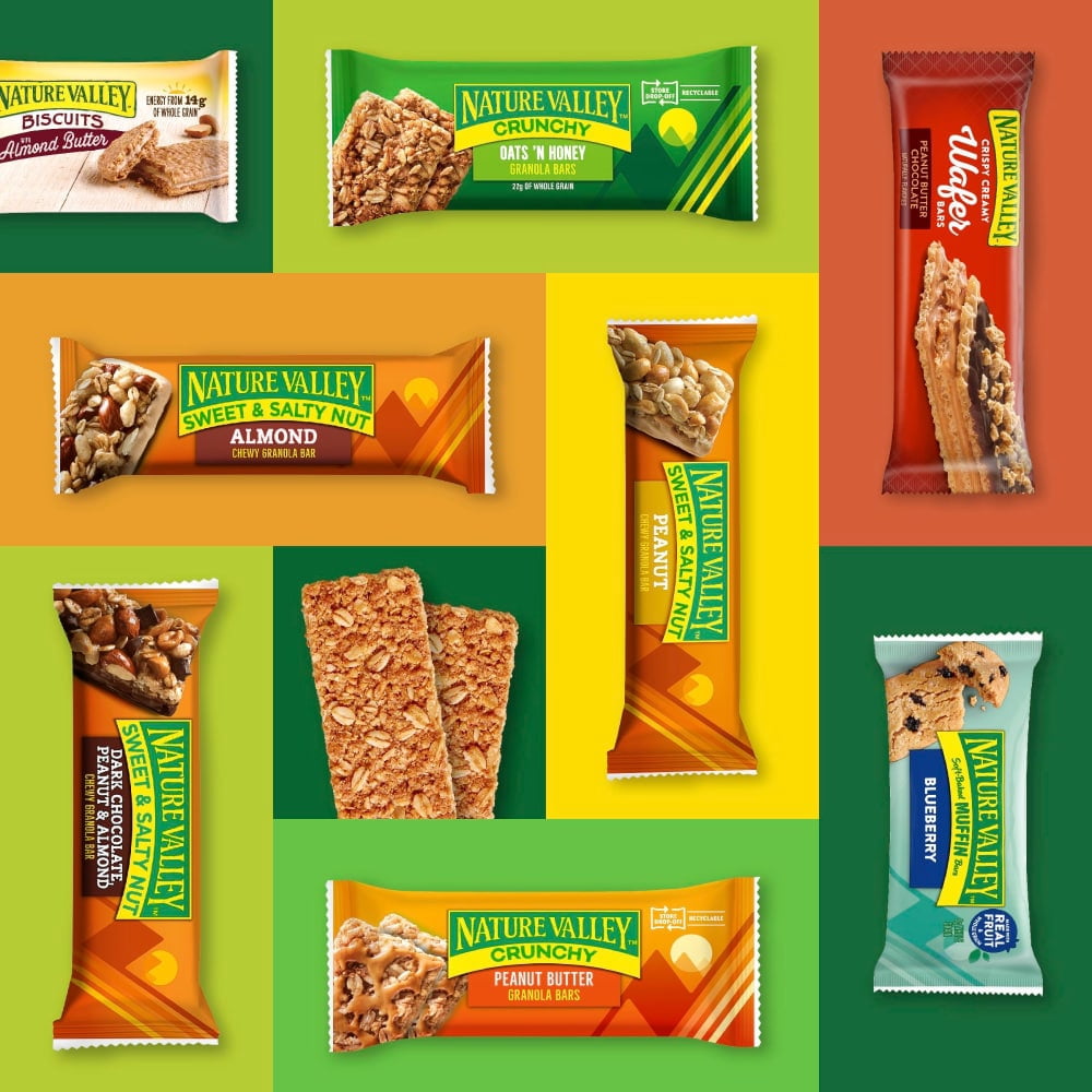 Nature Valley Peanut Butter Dark Chocolate Chewy Granola bars 10 ct / 1.42 oz - 5 Pack