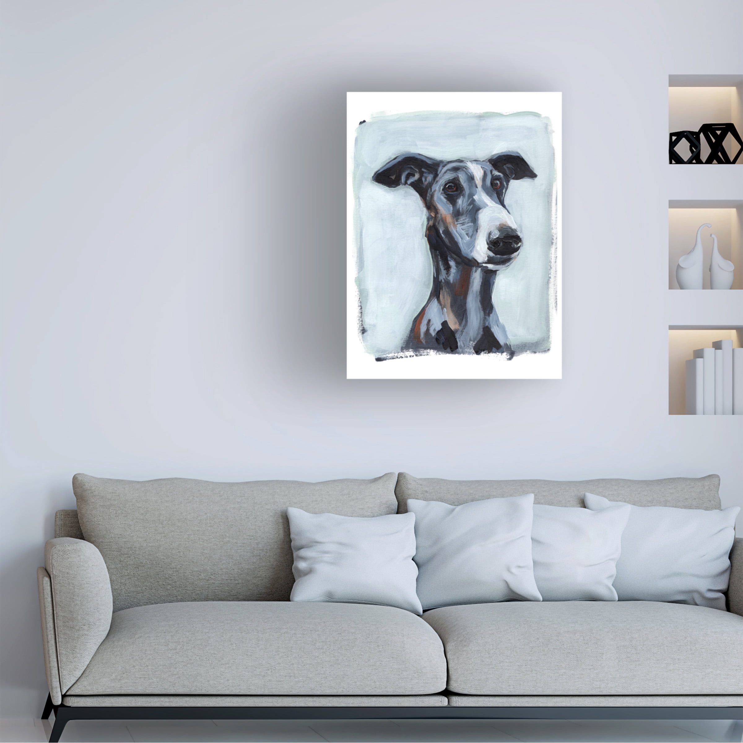 Jennifer Paxton Parker 'Bestie Portrait II' Canvas Art