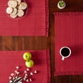 thumbnail image 4 of Juego de manteles individuales DII Variegated Tabletop Collection Tango Red, 4 of 7