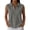 AM15_Dark Gray, variant on Womens Sleeveless Golf Waffle Polo Shirts Collared Tank Tops V-Neck Workout Athletic Tennis Tops Wine 3XL