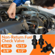 thumbnail image 4 of Válvula de Retención Unidireccional en Línea Sin Retorno de Combustible de 1/4 Pulgada, 5/16 Pulgada, 3/8 Pulgada, 1/2 Pulgada, Adecuada para Gasolina (4 Piezas Negras), 4 of 5