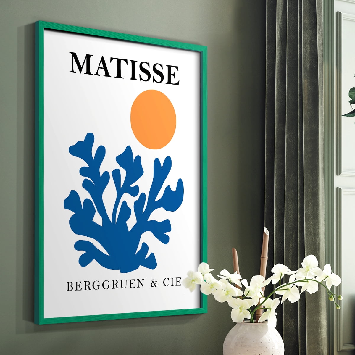 Matisse CCLXXXVIII in Solid Wood 11 x 14 Framed Print
