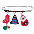 thumbnail image 2 of Pin Ornamental Yinane Para Mujer de Dibujos Animados de Navidad Yinane Broche de Navidad, 2 of 6