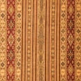 thumbnail image 1 of Ahgly Company Indoor Square Abstract Orange Modern Area Rugs, 3' Square, 1 of 4